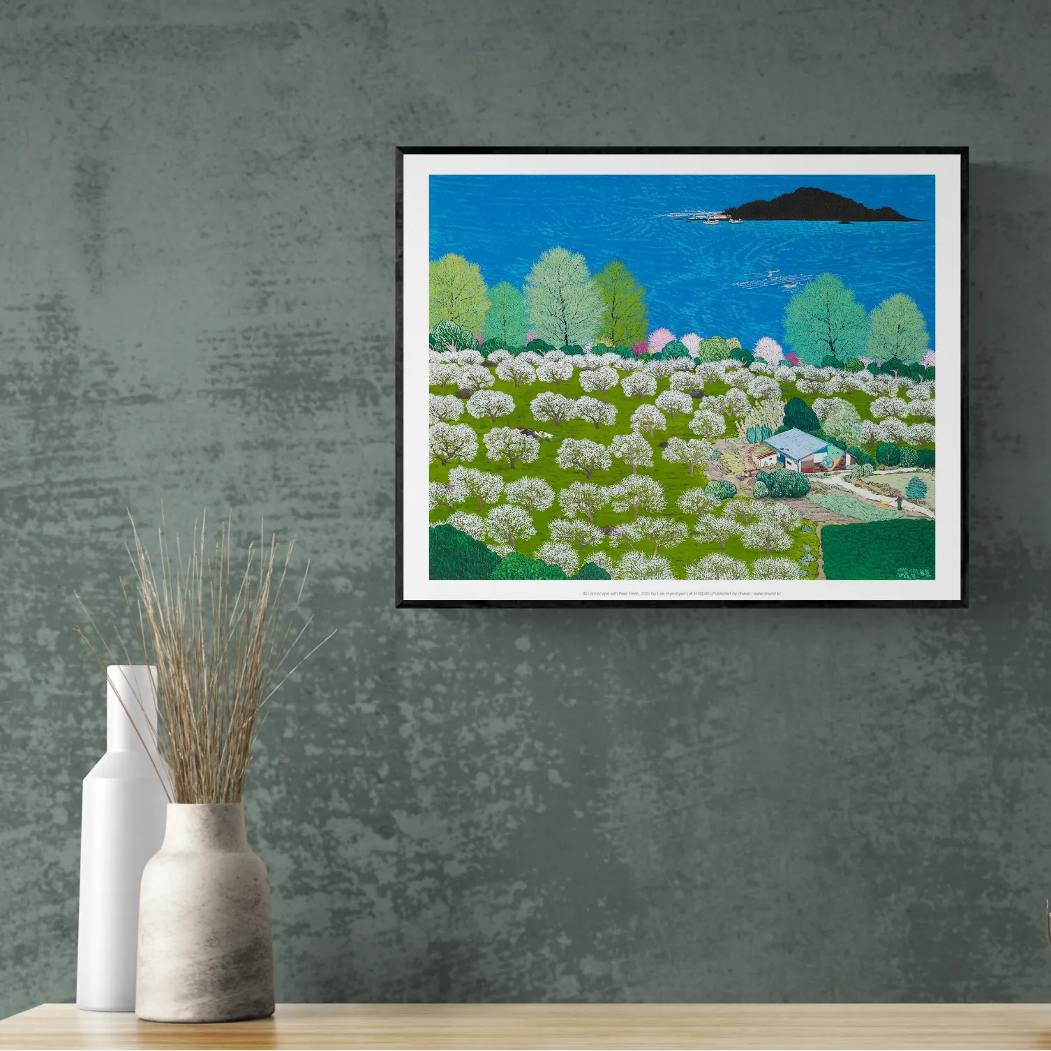 Landscape with Pear Trees