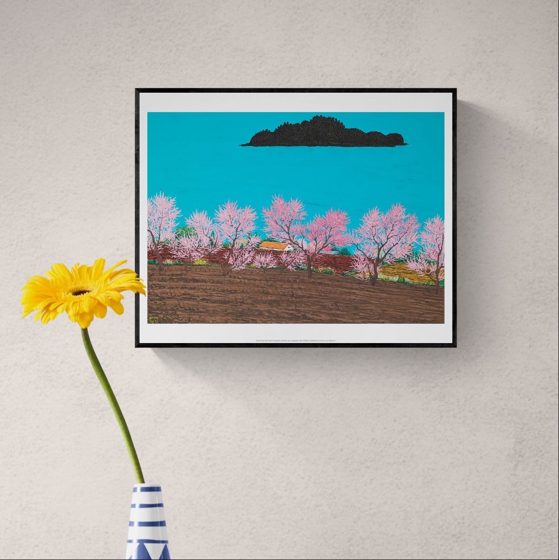 Namhae with Peach Blossoms