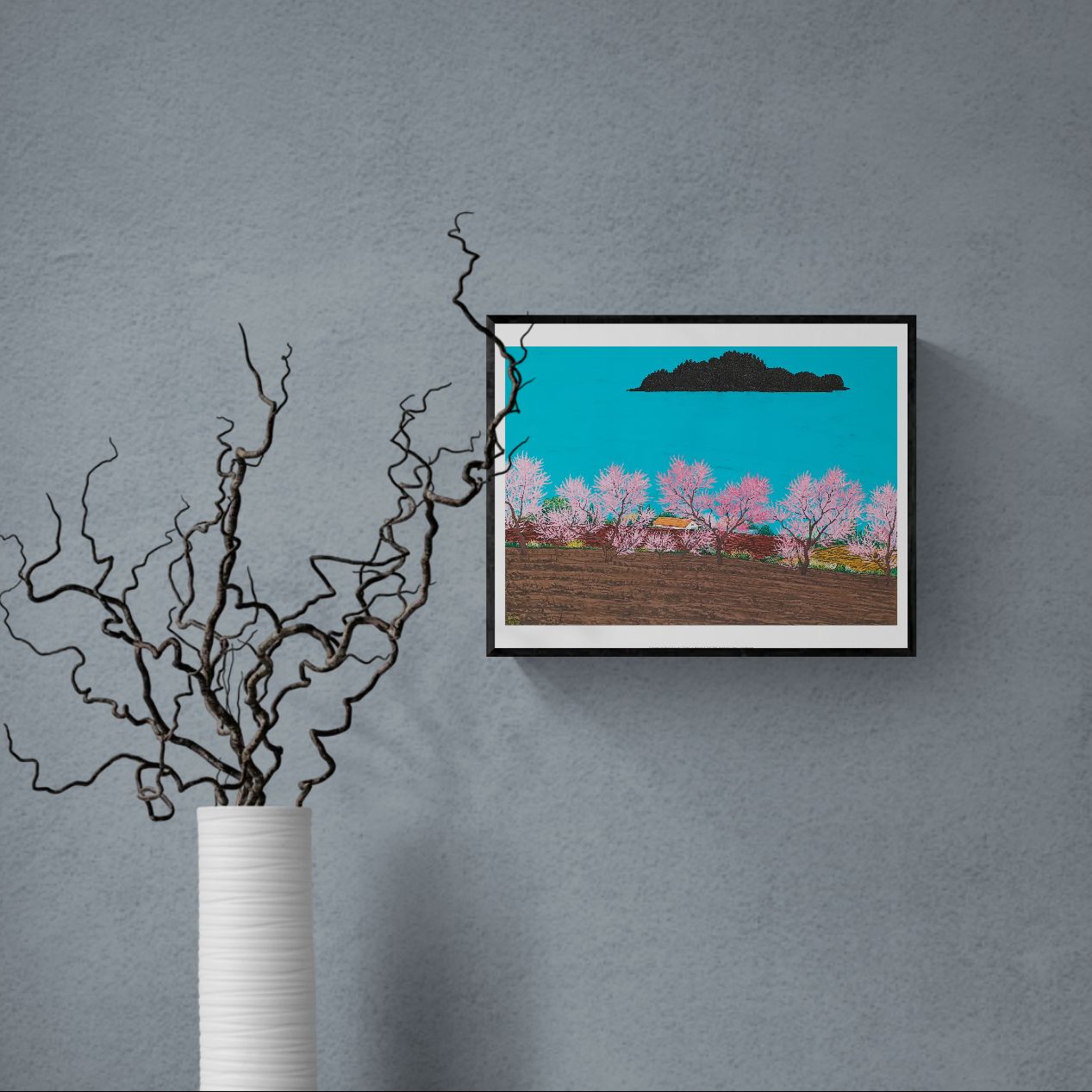 Namhae with Peach Blossoms