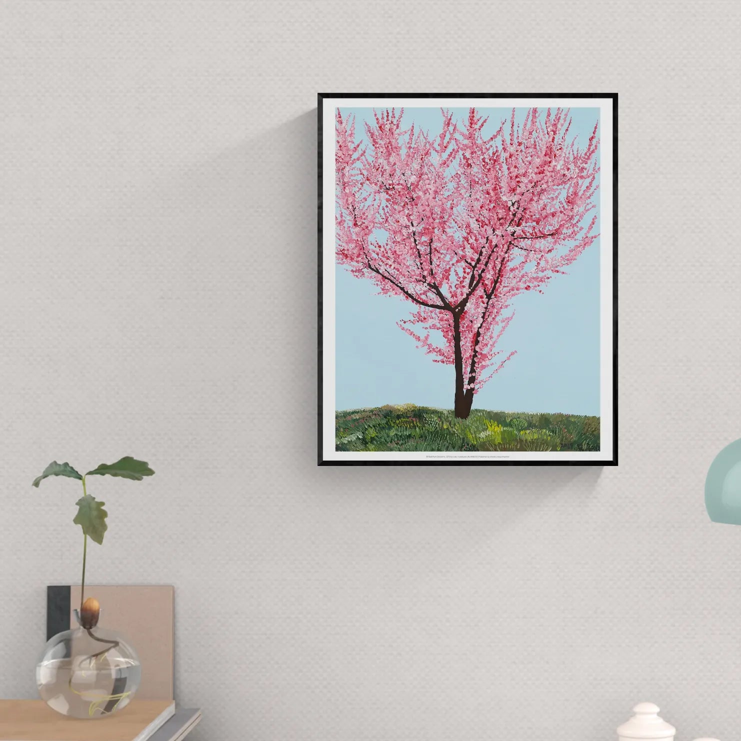 Red Plum Blossoms
