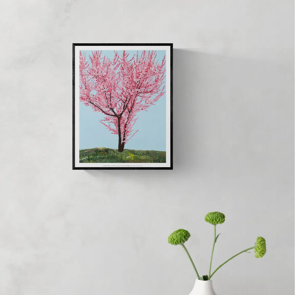 Red Plum Blossoms