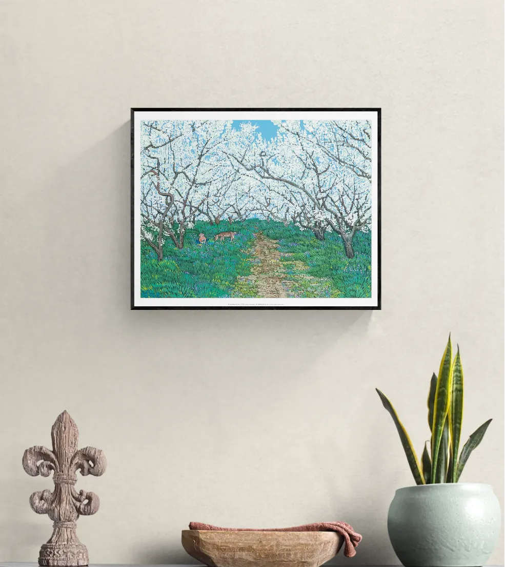 In the Pear Orchard