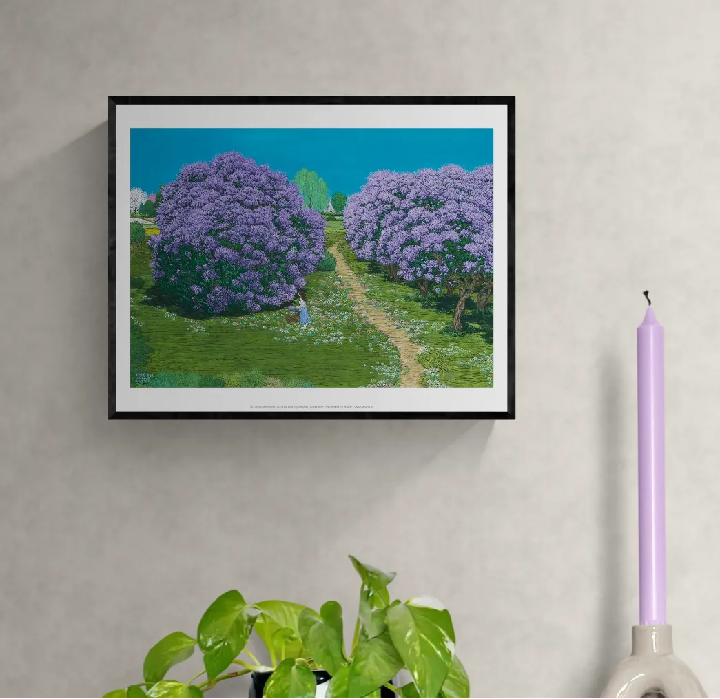 Lilac Landscape