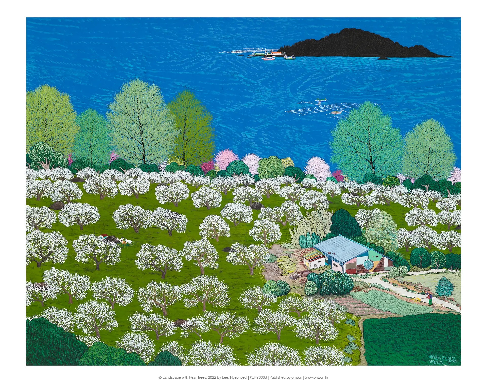 Landscape with Pear Trees