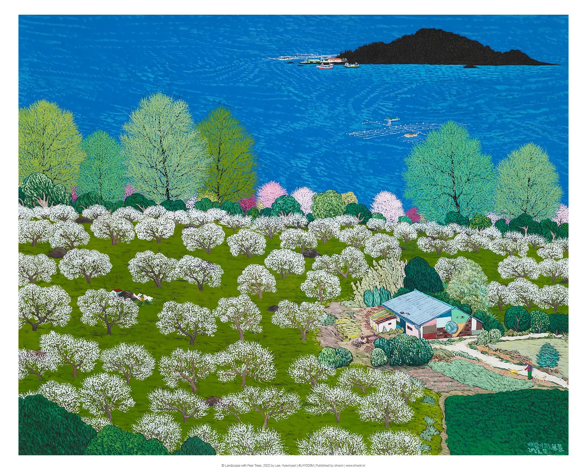 Landscape with Pear Trees