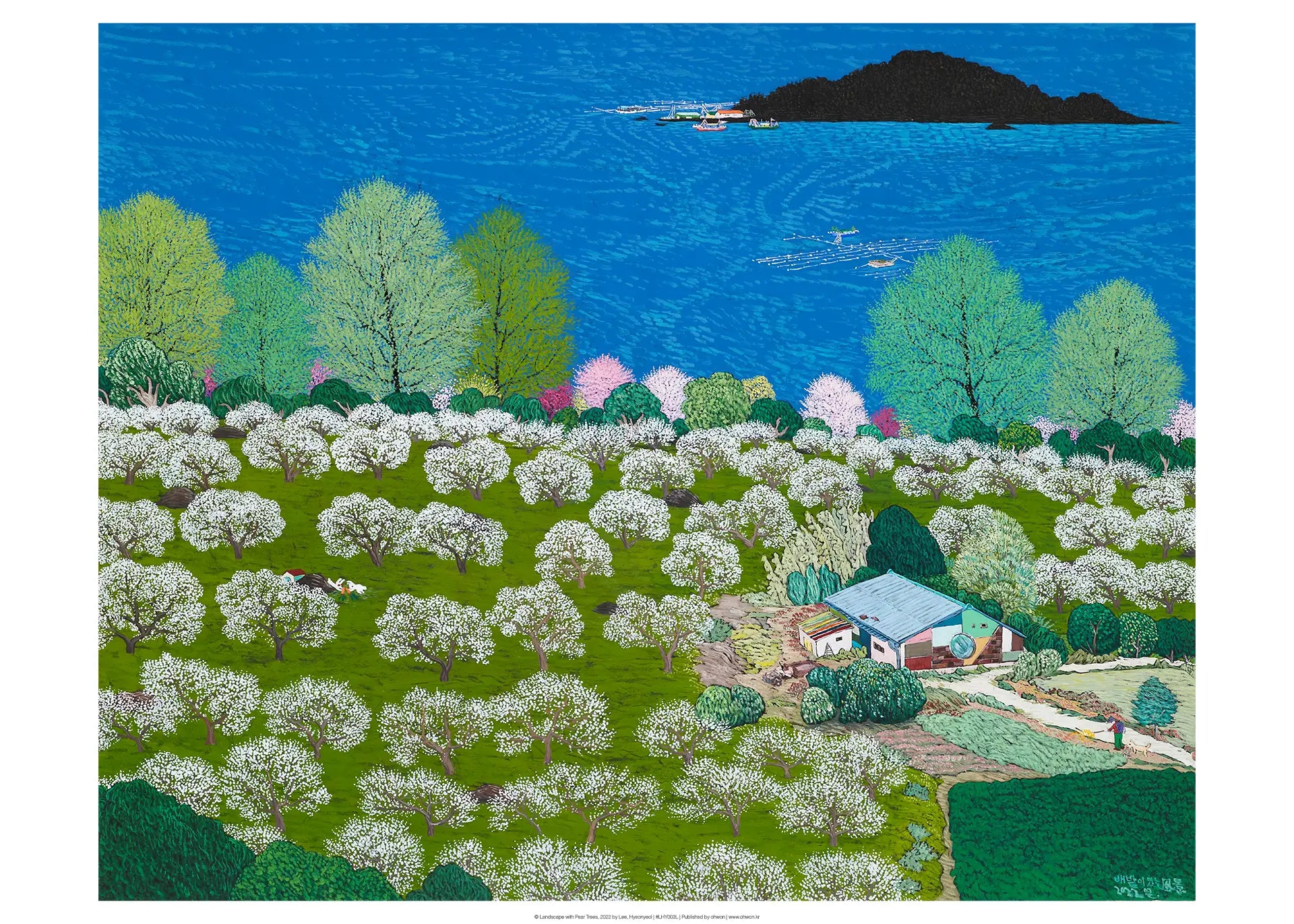 Landscape with Pear Trees