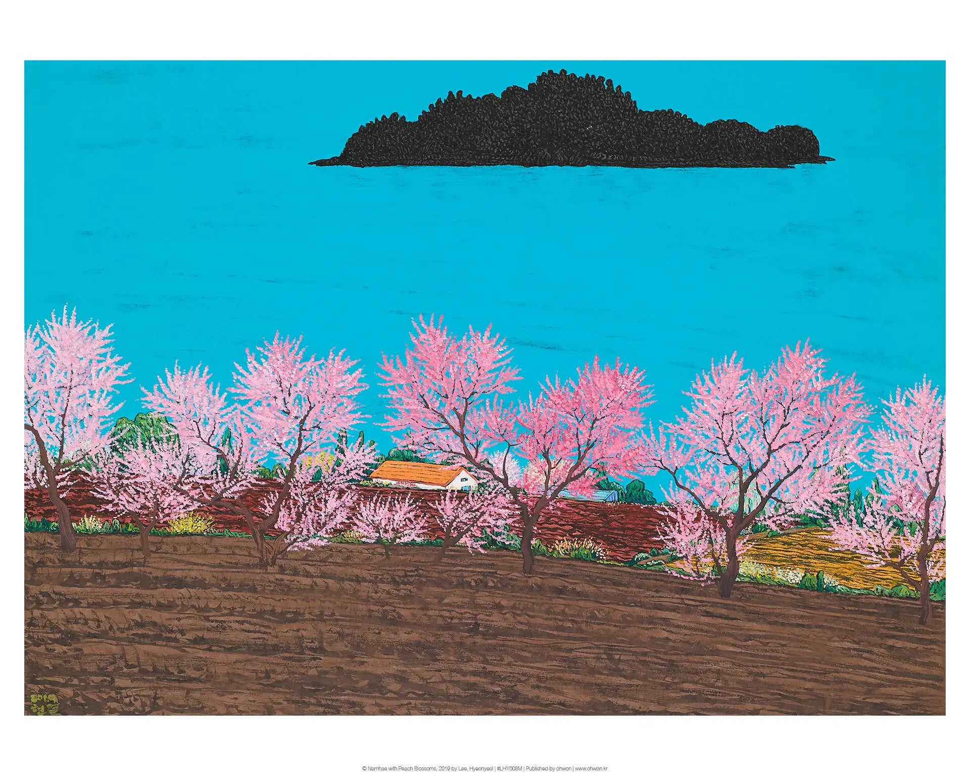 Namhae with Peach Blossoms
