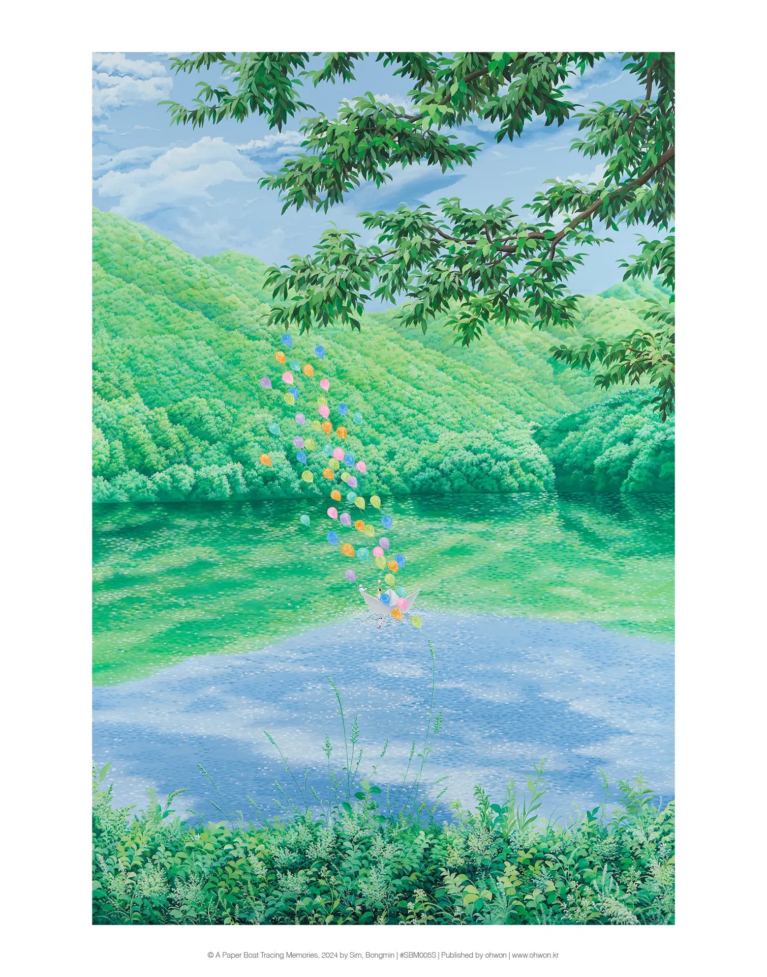 A Paper Boat Tracing Memories