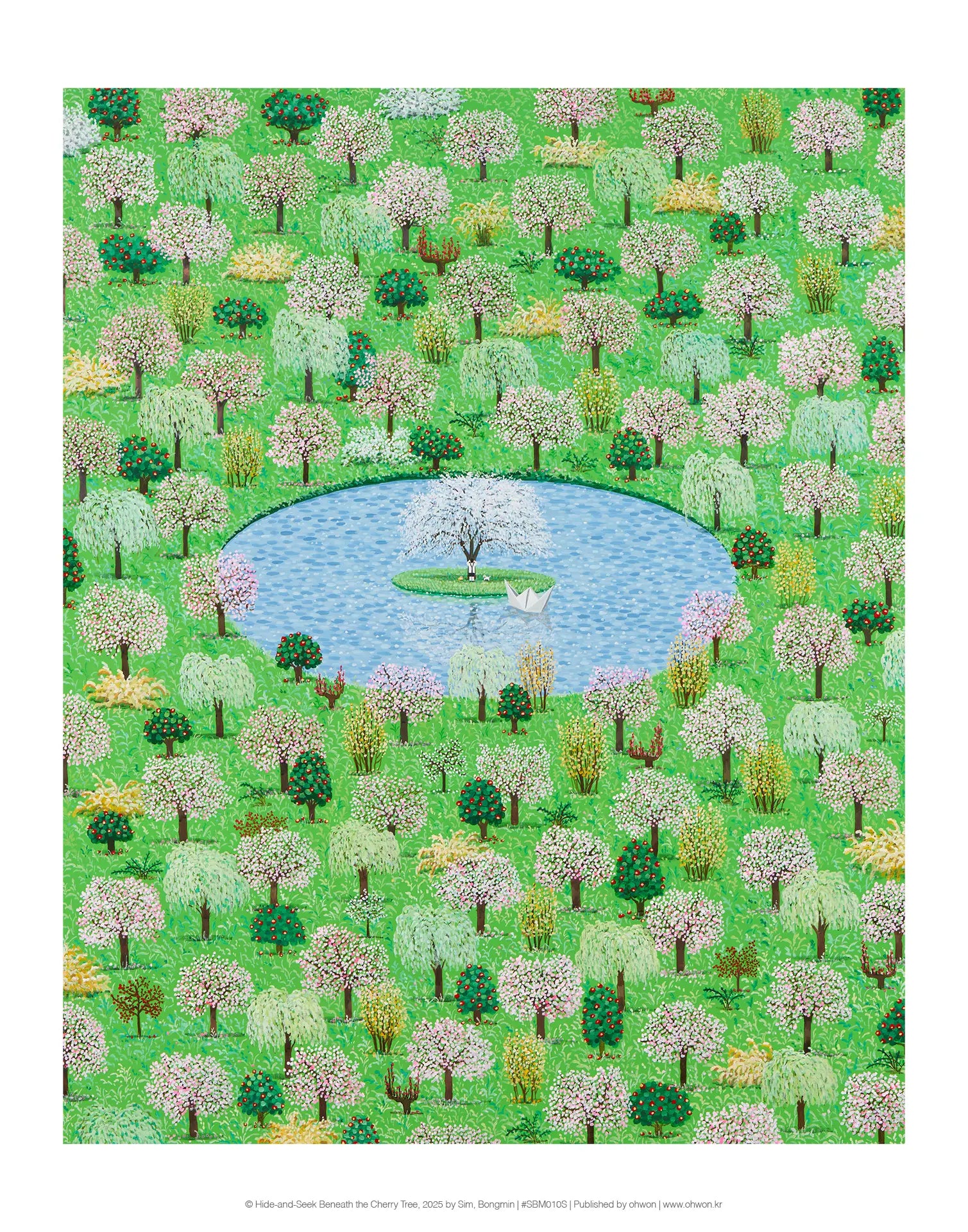 Hide-and-Seek Beneath the Cherry Tree