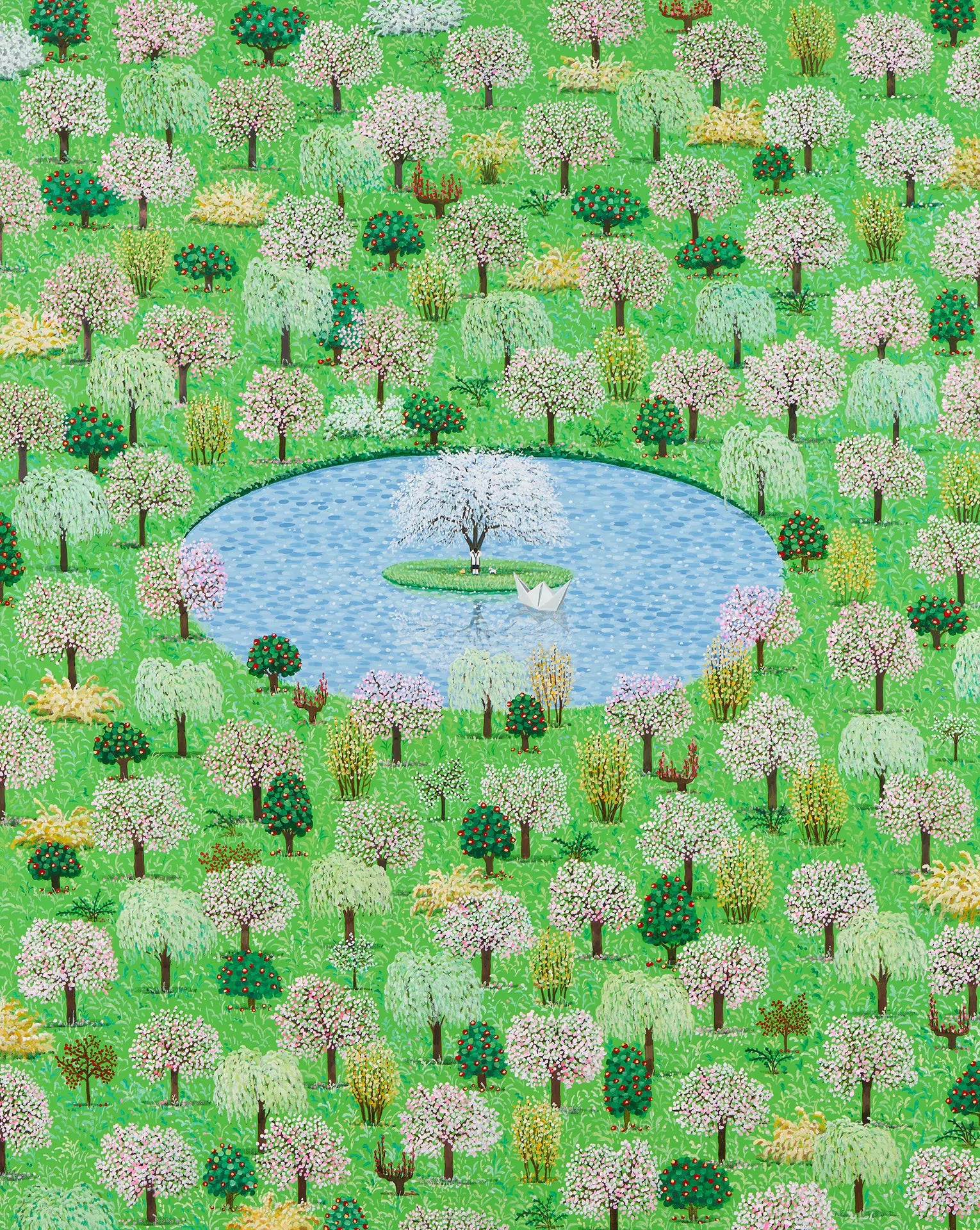 Hide-and-Seek Beneath the Cherry Tree